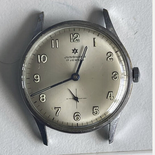 Vintage Junghans 17 Jewels Polshorloge - Gebruikt (m2419553839) - Horloges Heren - voorzijde