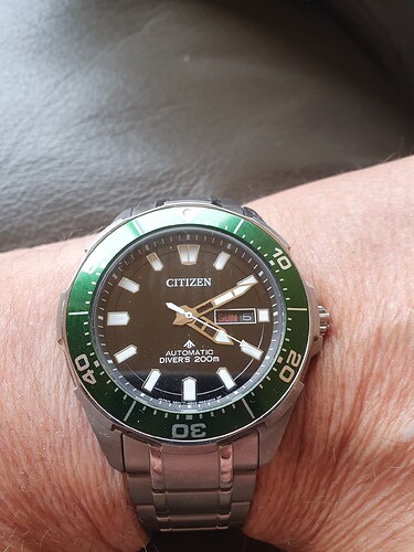Citizen Promaster titanium zondag 5e