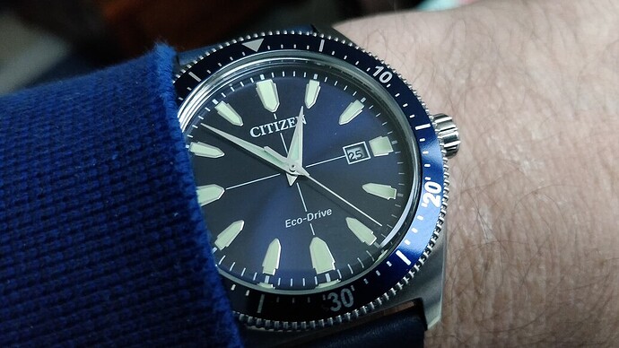 Citizen Brycen blauw