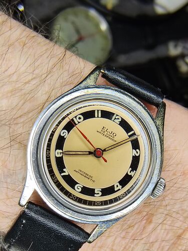 Eljo de Luxe wijzers relumed 2