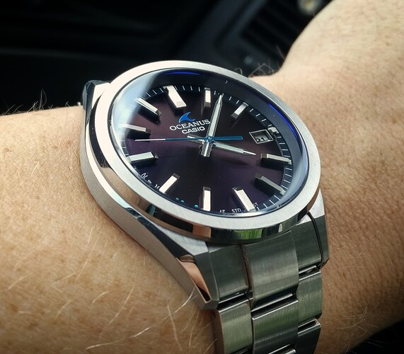 Casio OCW T200 - steering shot