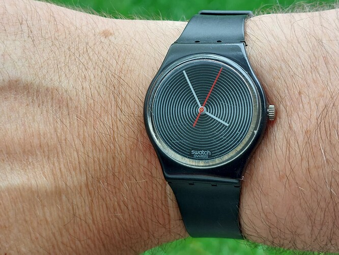 Swatch, SOTO Watch (GB109, 1986), quartz, 34 mm