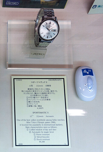 Seiko Museum Sportsmatic Five
