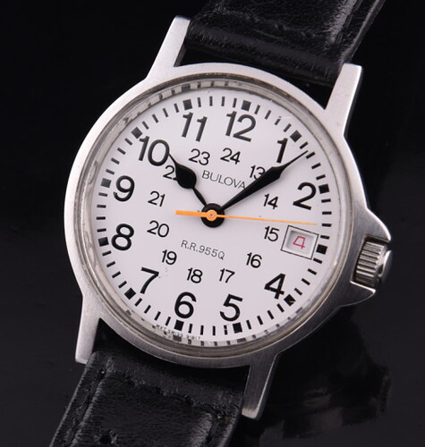 Bulova Railroad R R 955Q