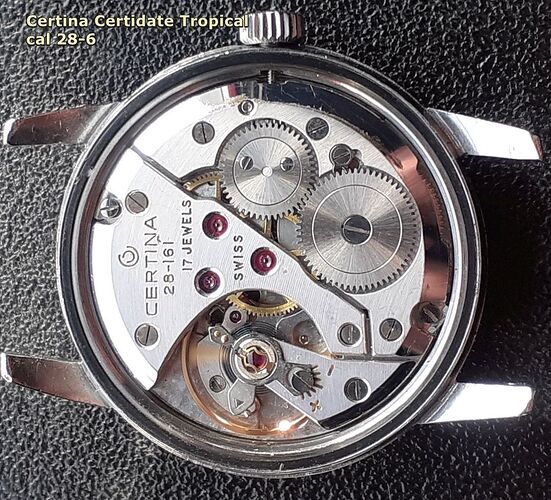 Certina Certidate Tropical cal 28-6  1