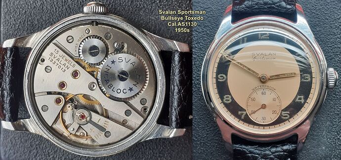 Svalan Sportsman Bullseye Toxedo  50s