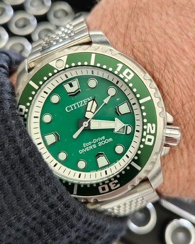 CITIZEN BN0158-18X E168 PROMASTER MARINE SEA 106