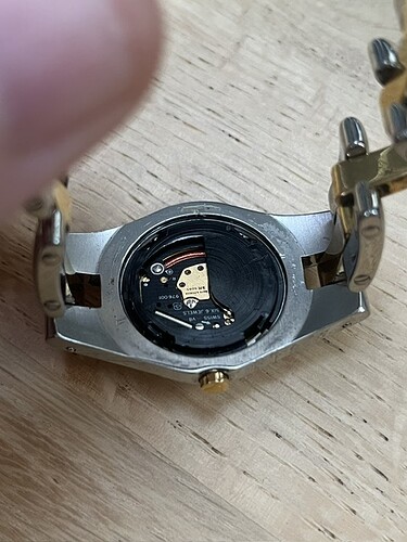 Case back voor Baume Mercier Linea