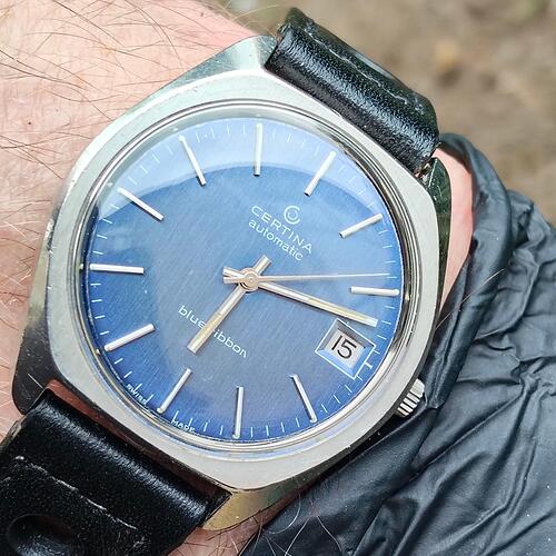 CERTINA Automatic Blue Ribbon Volvo Ref. 623-1218-41 1977  B