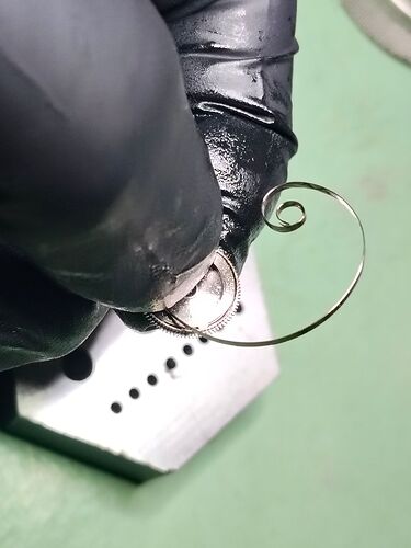 Met de hand er inzetten   2