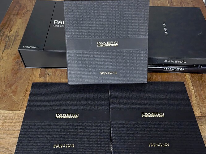 TK - Panerai Literatuur