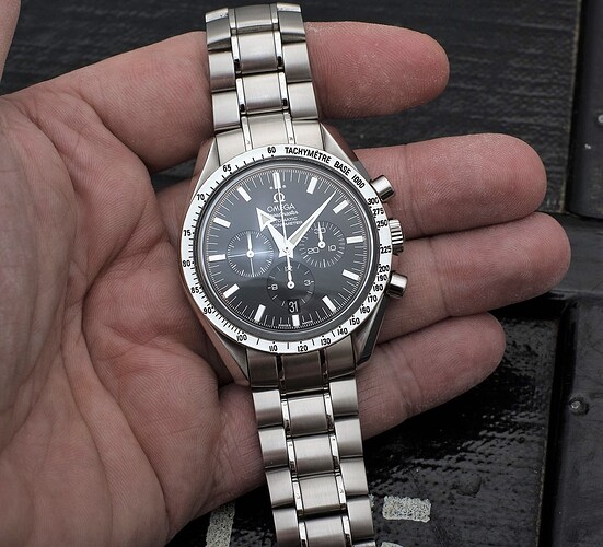 Speedmaster Broad Arrow 3551.50.00 auto date
