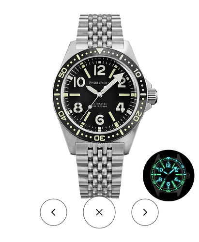 PH-4C skin diver watches with Bracelet