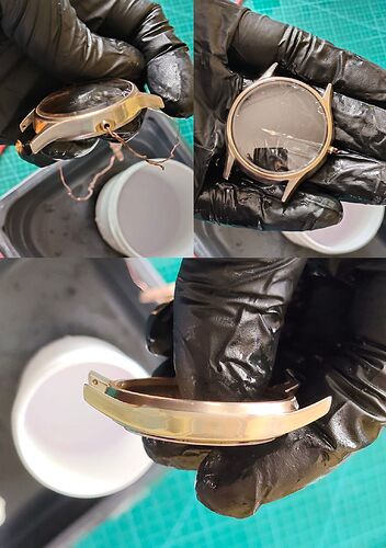 Goldflash aangebracht 2.4. volt 0.04 A