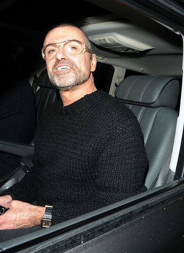 George Michael Enjoys His Freedom