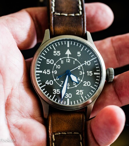 44mm handaufzug