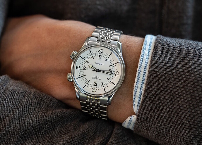 Longines-Legend-Diver-White-Dial-2