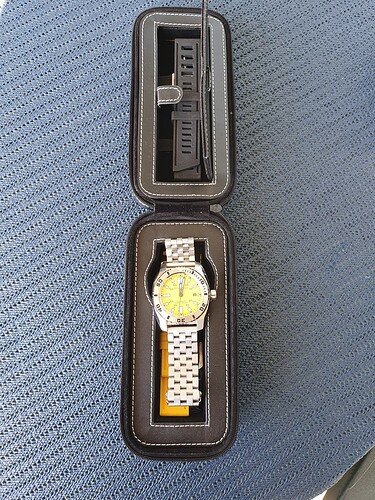 horloge in box