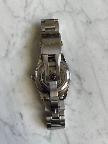 Seiko Achteraanzicht