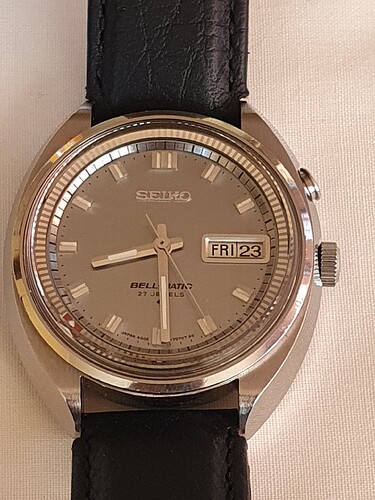 Bell Matic mei 1968 wijzerplaat