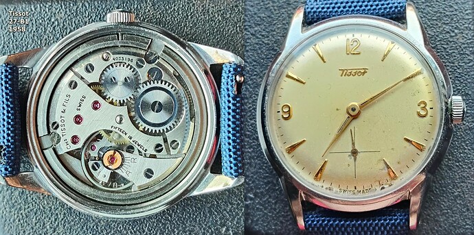 Tissot cal 27-B! 1958