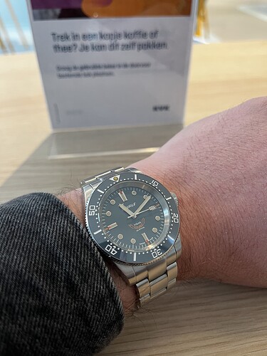 Squale 1545 Tijdspraak