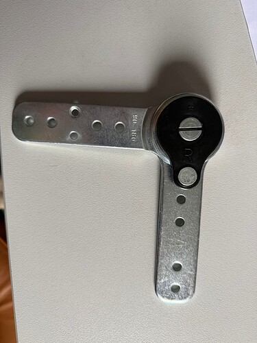 Scharnier verstelbaar