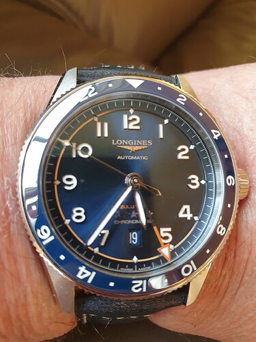 Longines Spirit Zulu time 19e