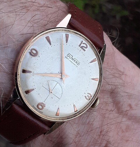 DUWARD cal. UT 176  jaren vijftig