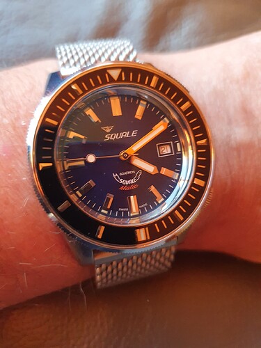 Squale 1521 op mesh