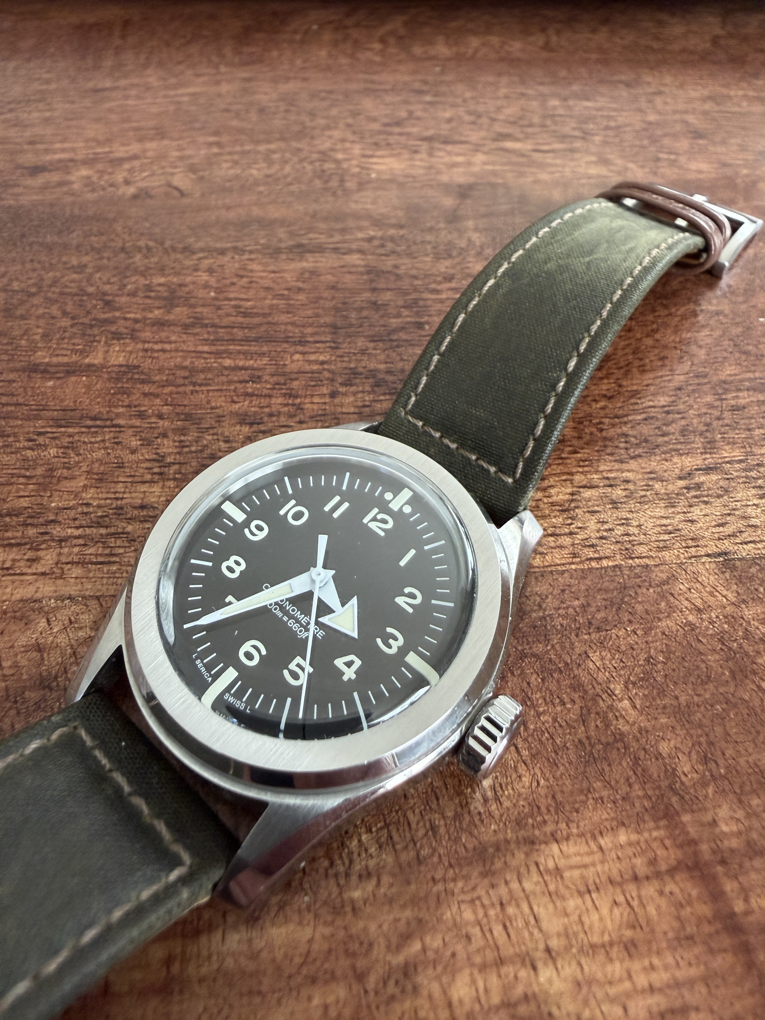 Serica wristshot 36