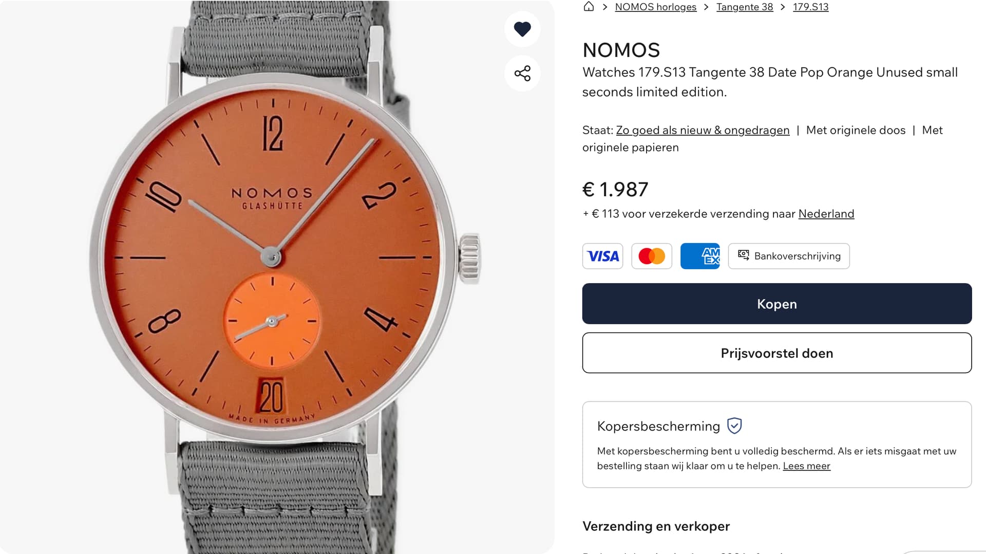 Nomos wristshot 13