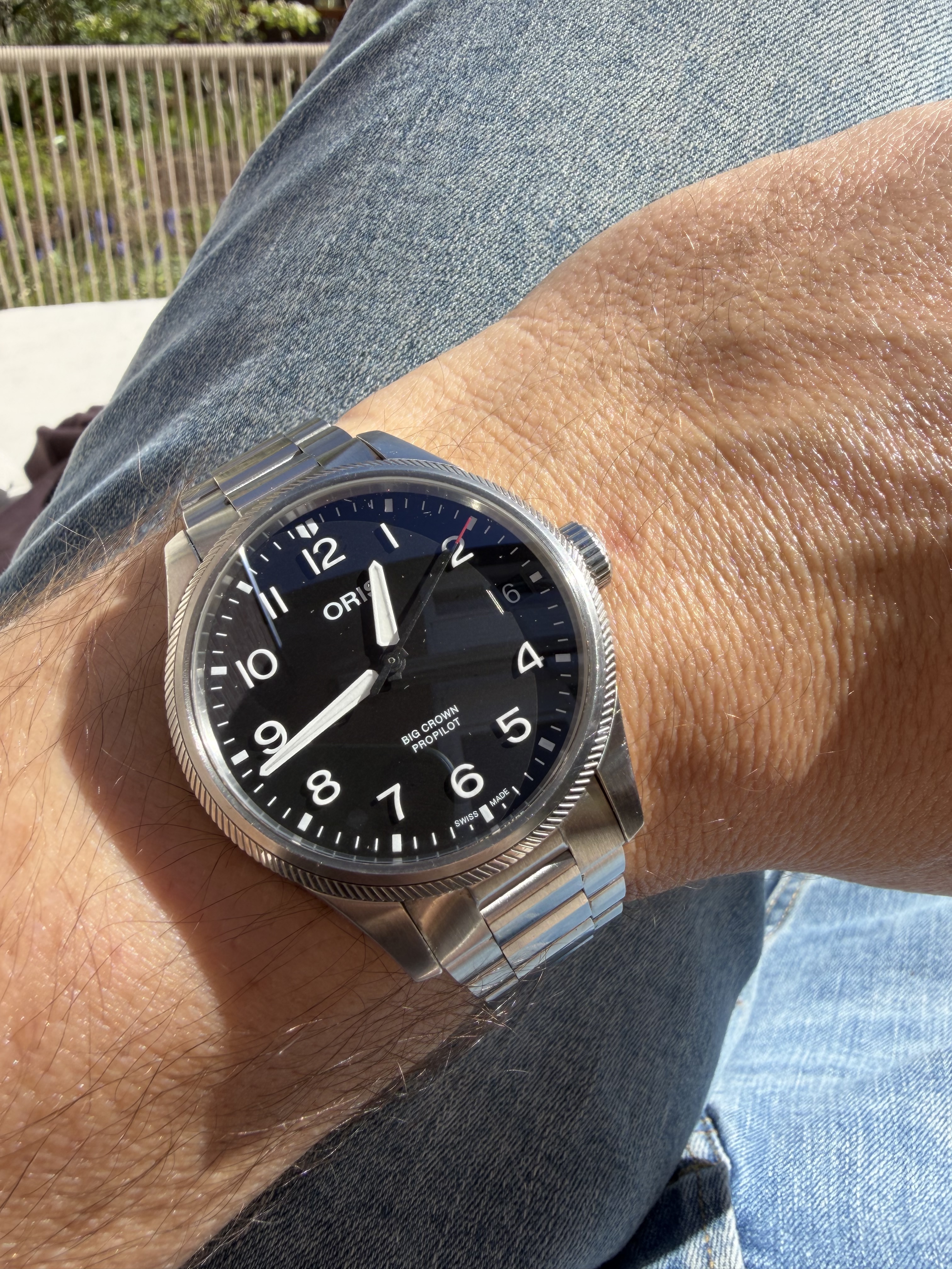 Oris wristshot 40