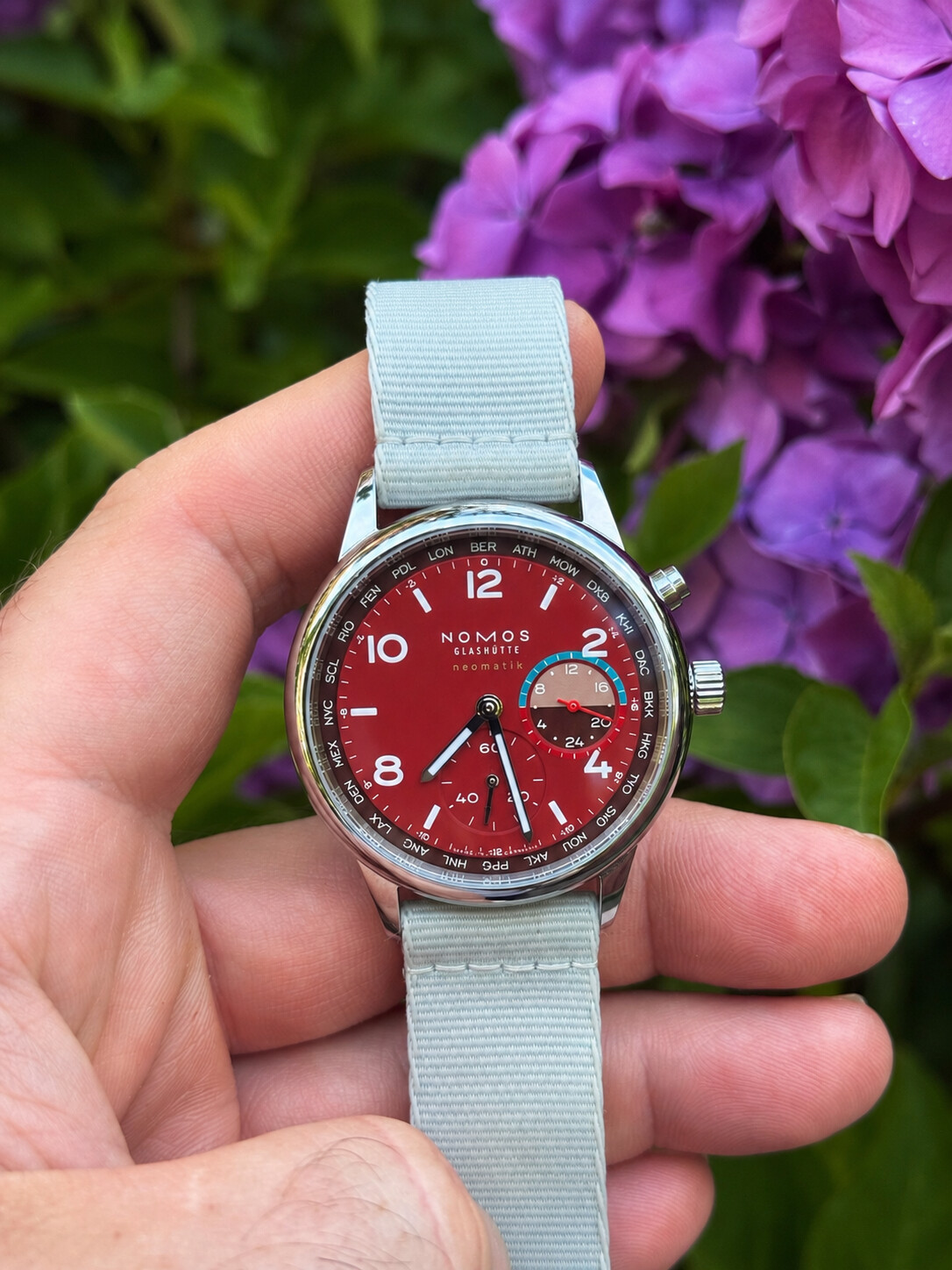 Nomos wristshot 30