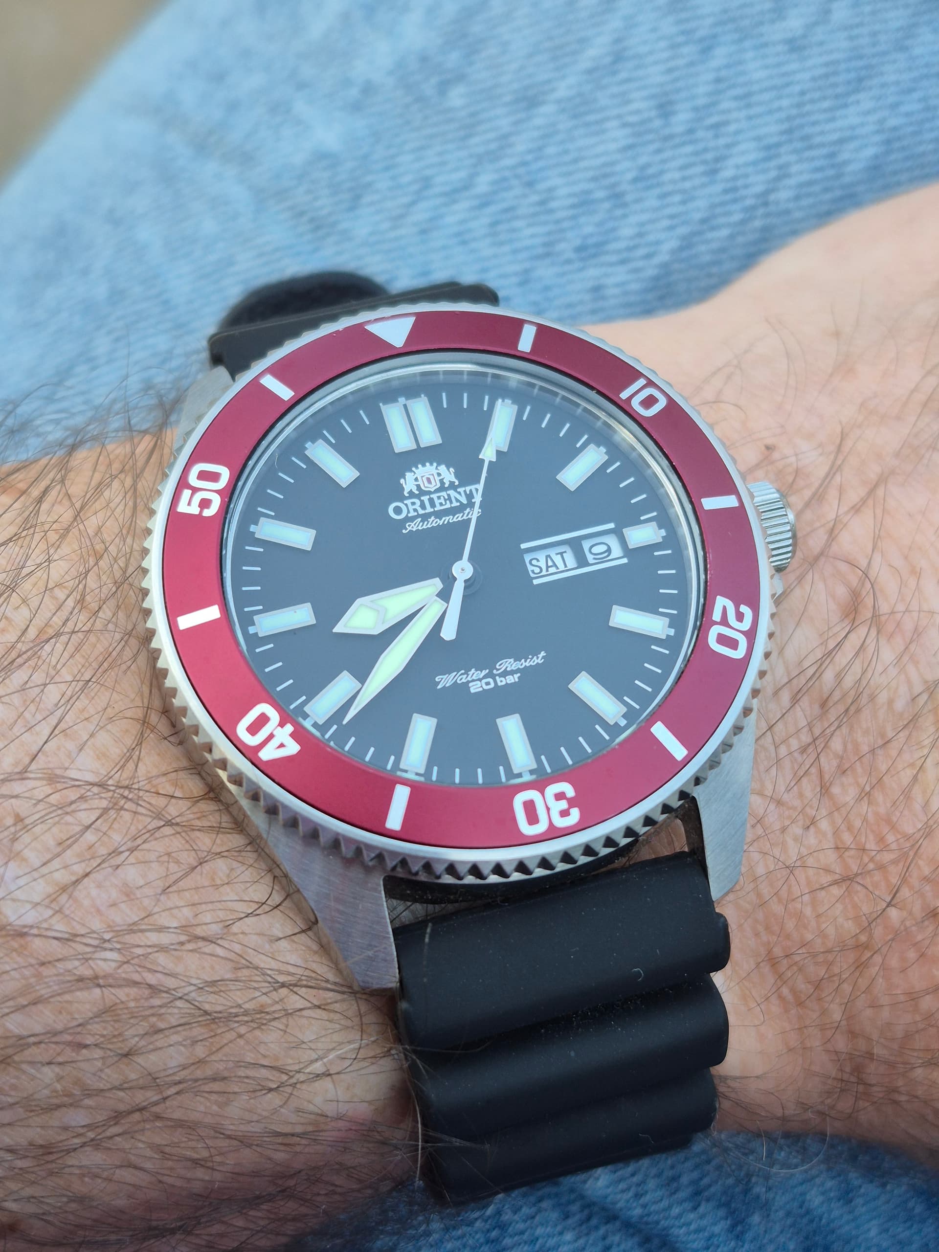 Orient wristshot 22