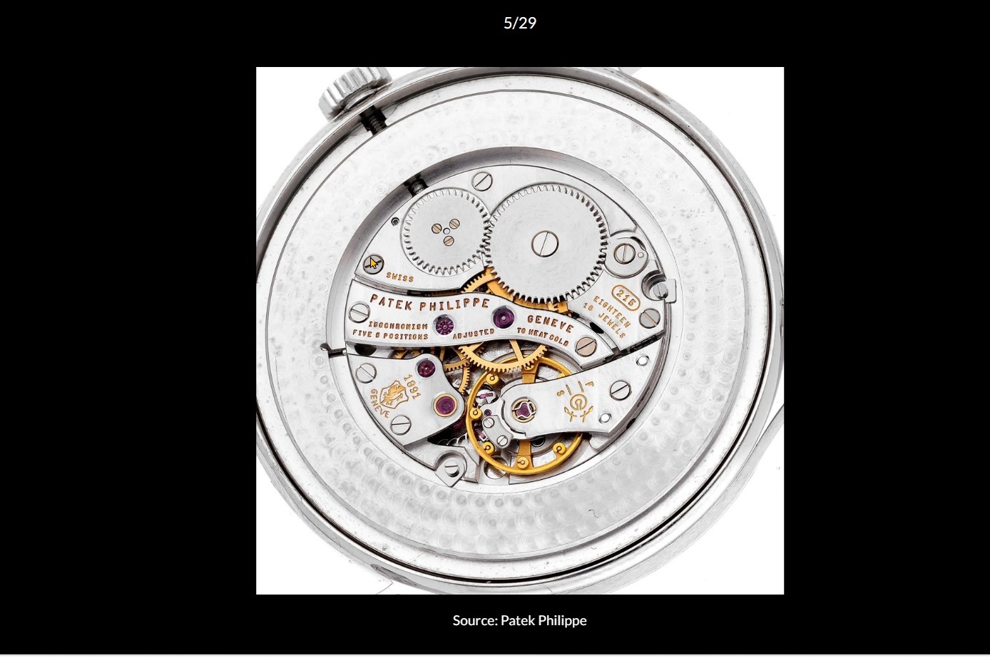 Patek Philippe wristshot 30