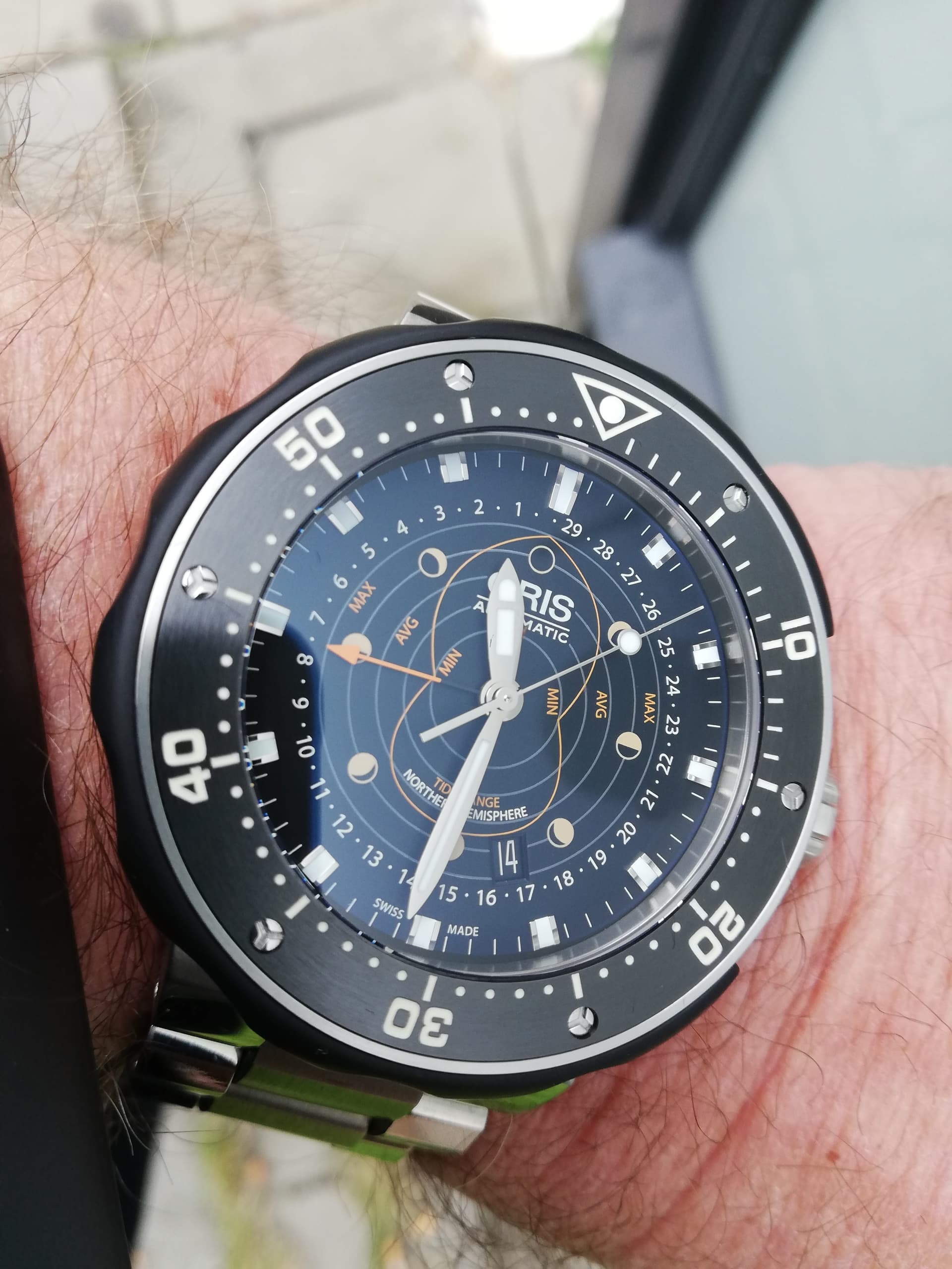 Oris wristshot 18