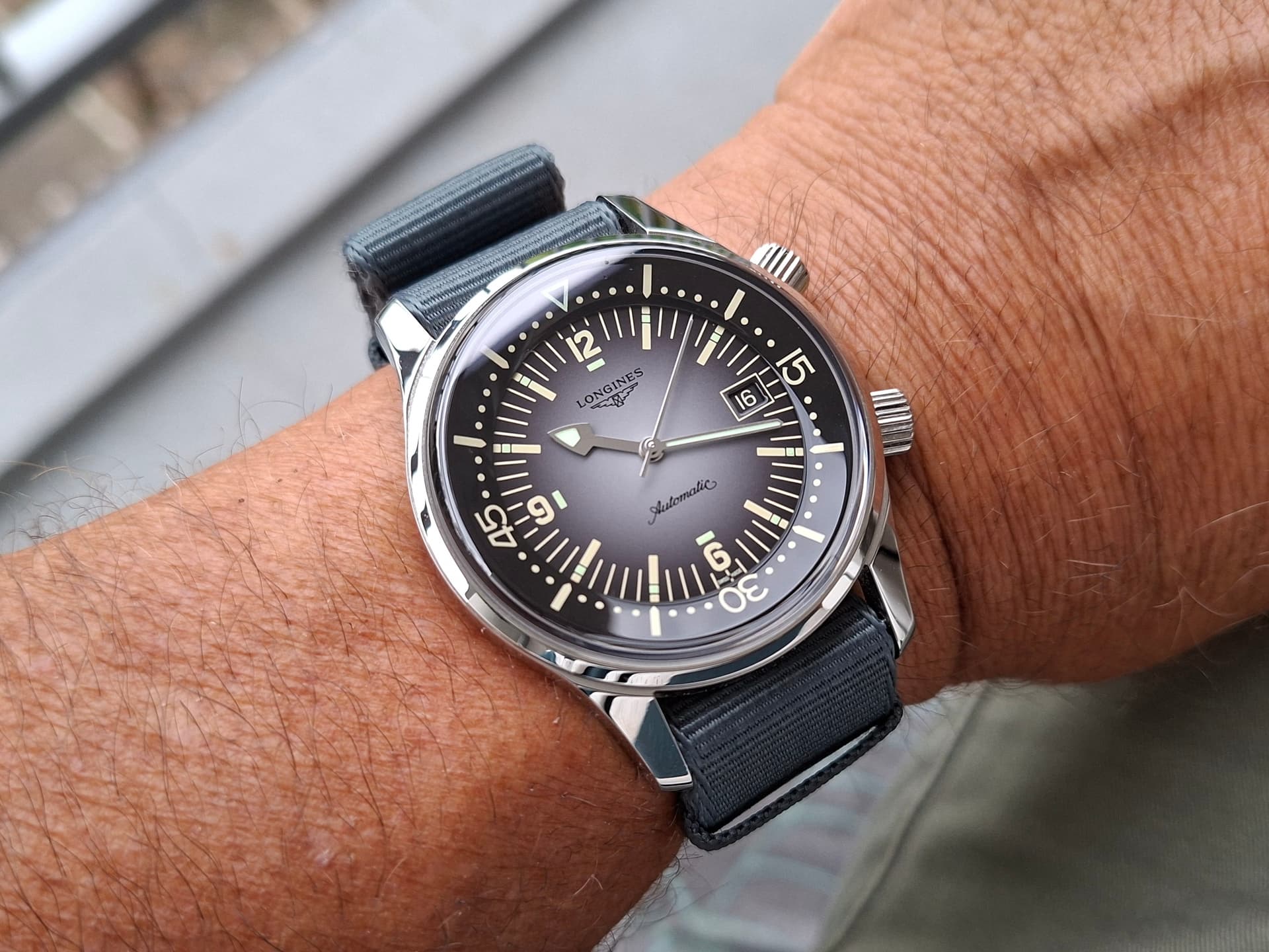 Longines wristshot 34