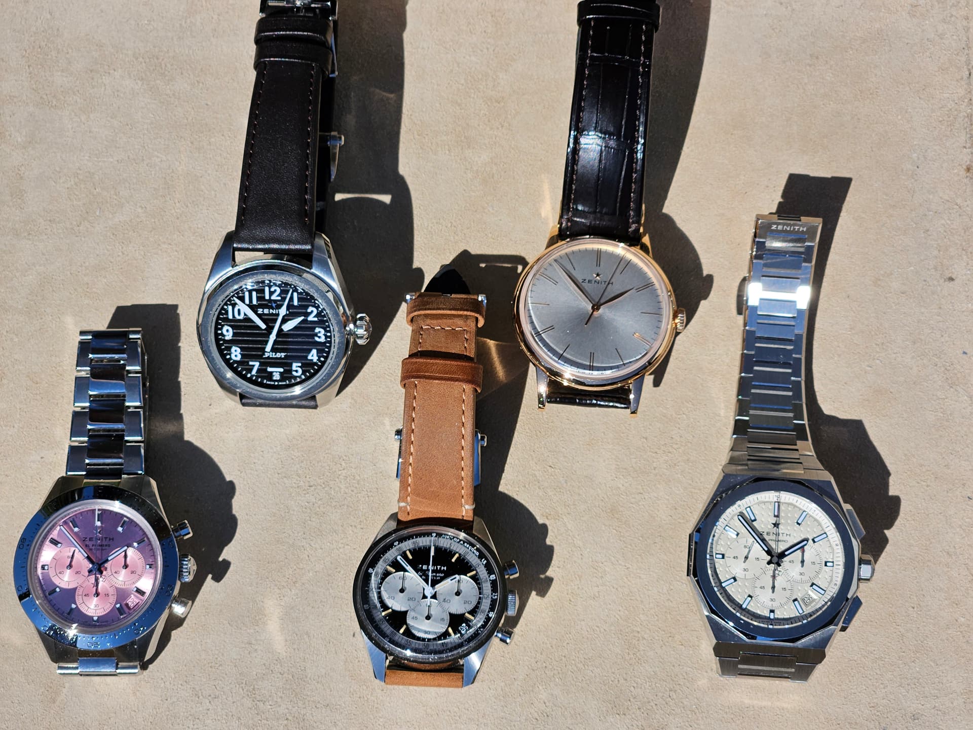 Zenith wristshot 39