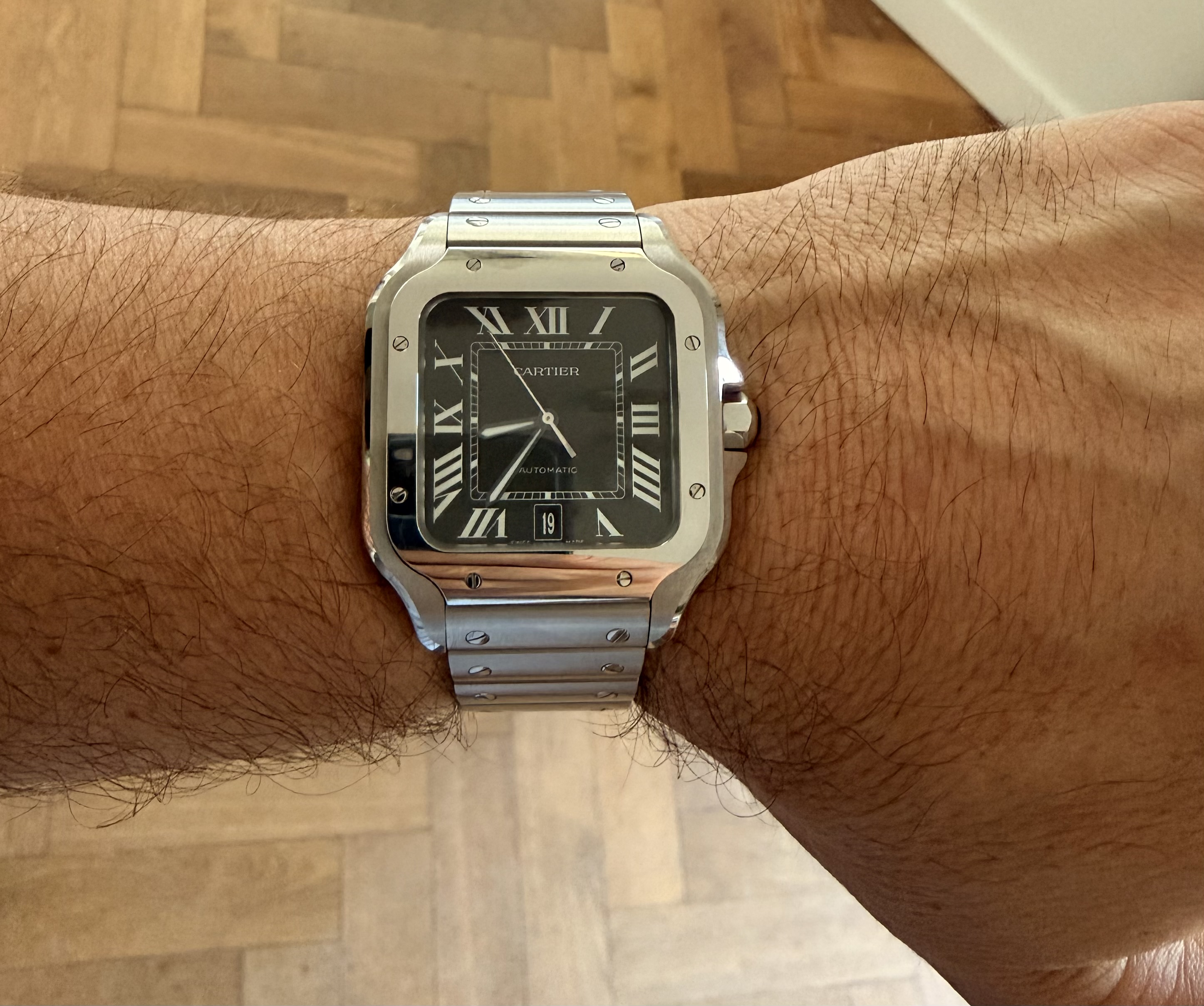 Cartier wristshot 38