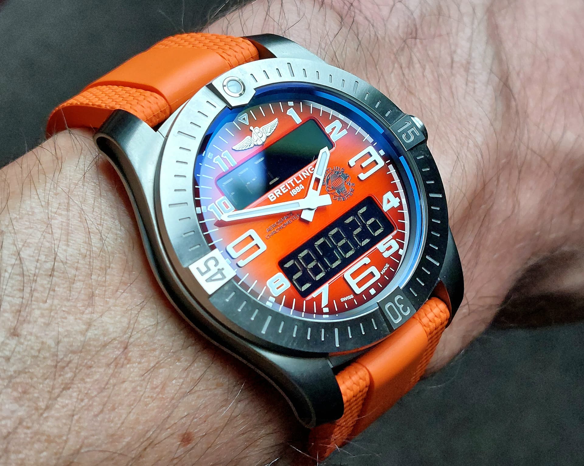 Breitling wristshot 39