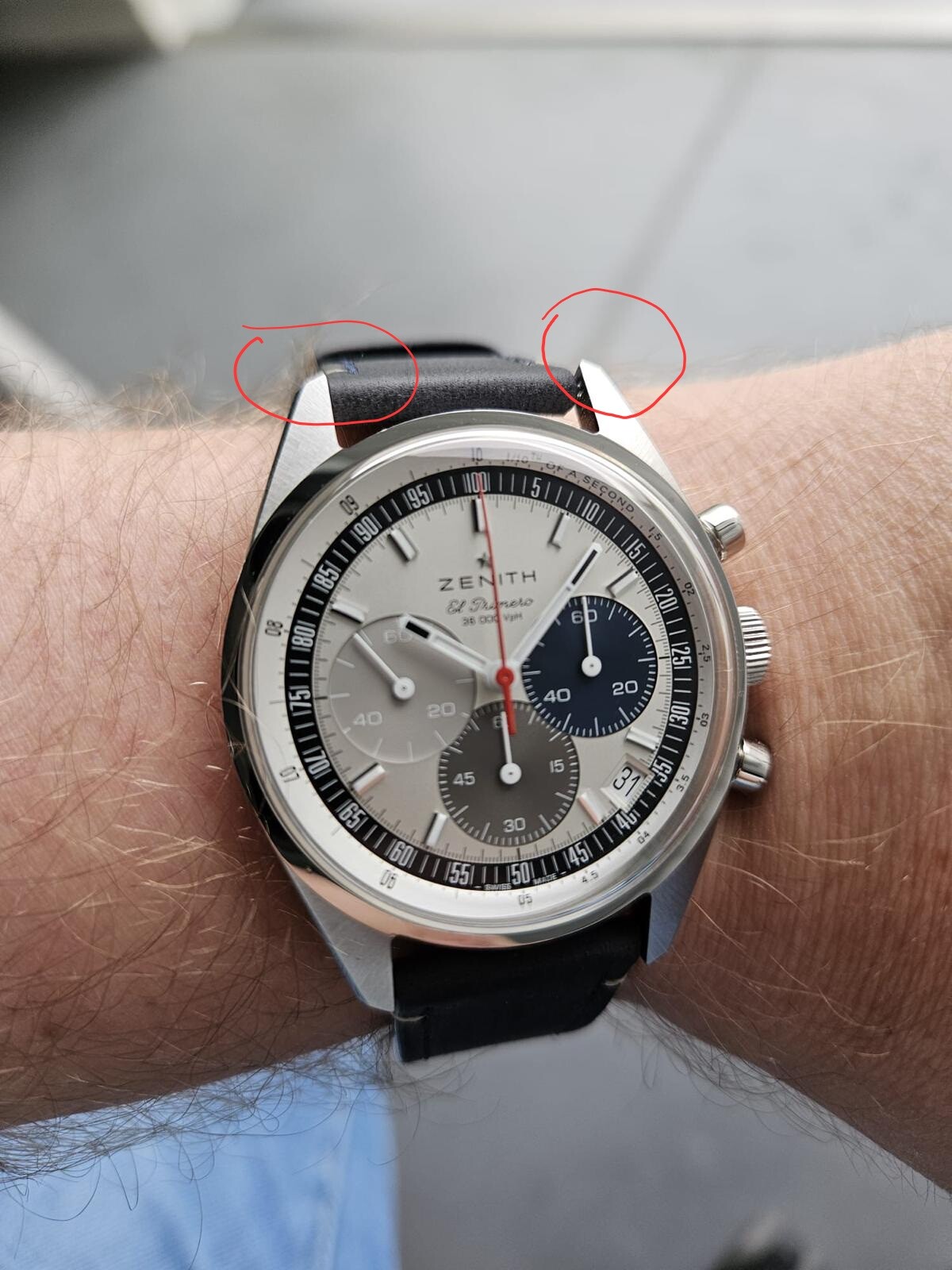 Zenith wristshot 19