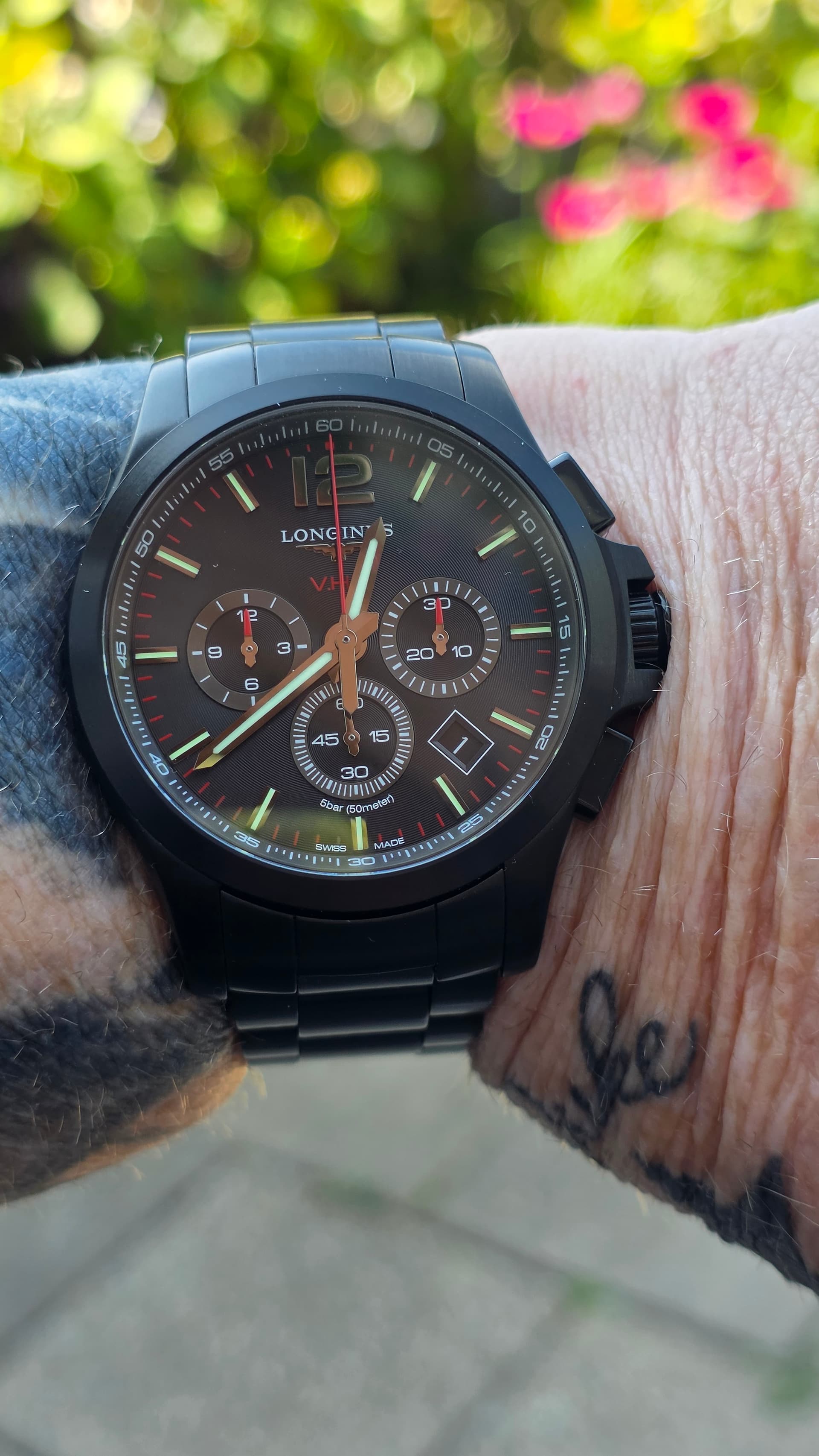 Longines wristshot 8