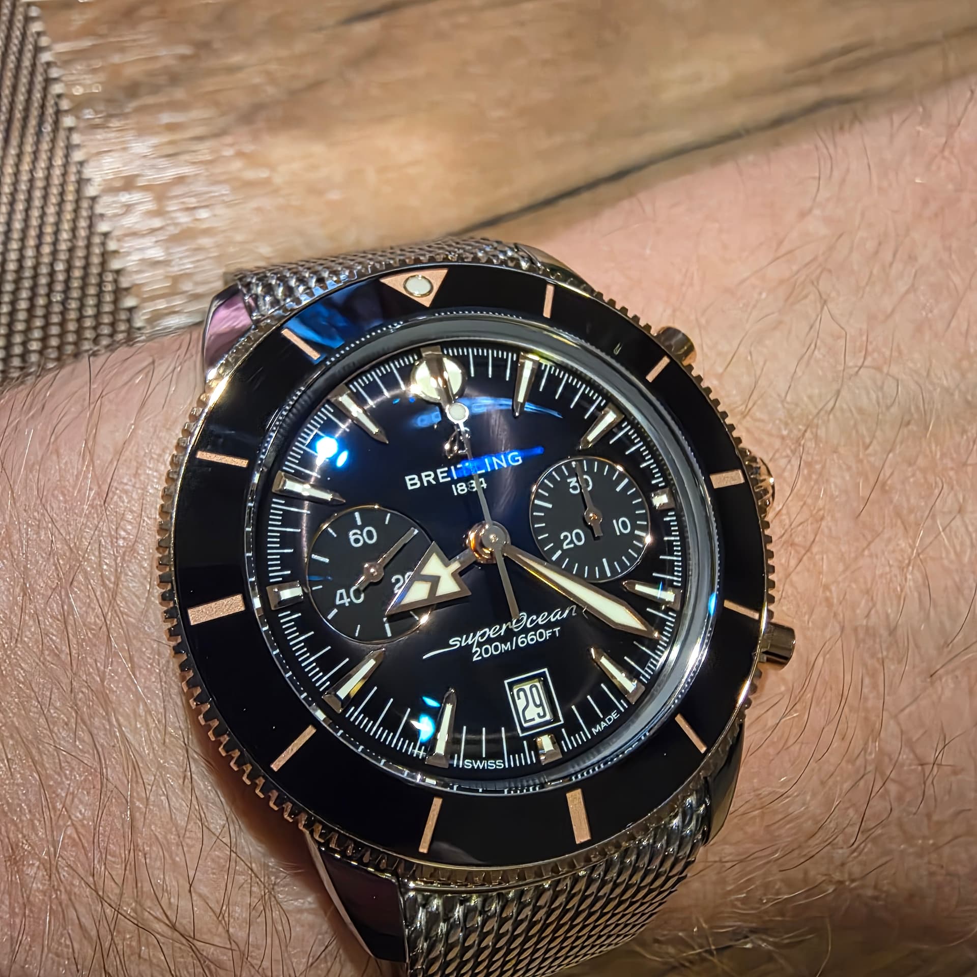 Breitling wristshot 18