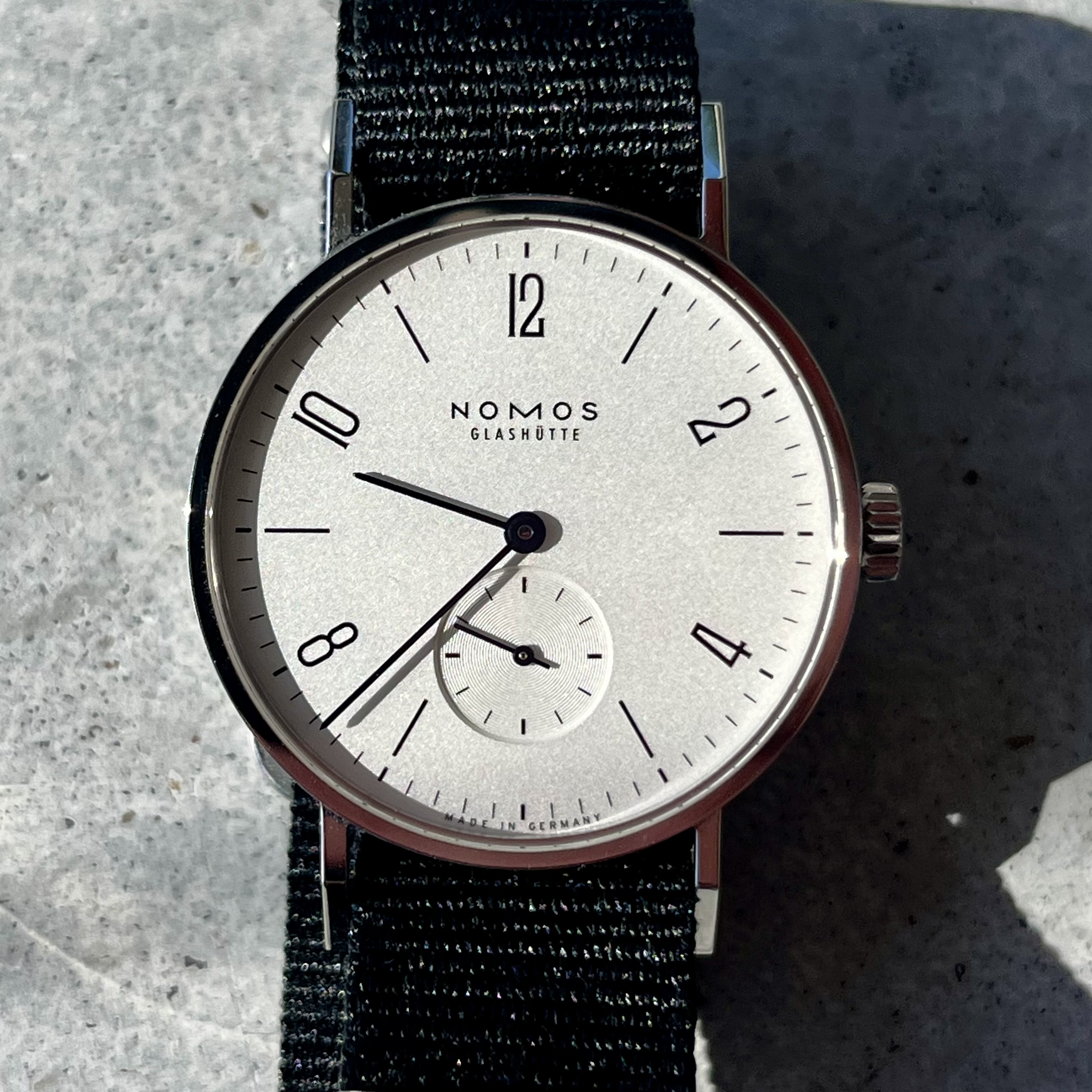 Nomos wristshot 11