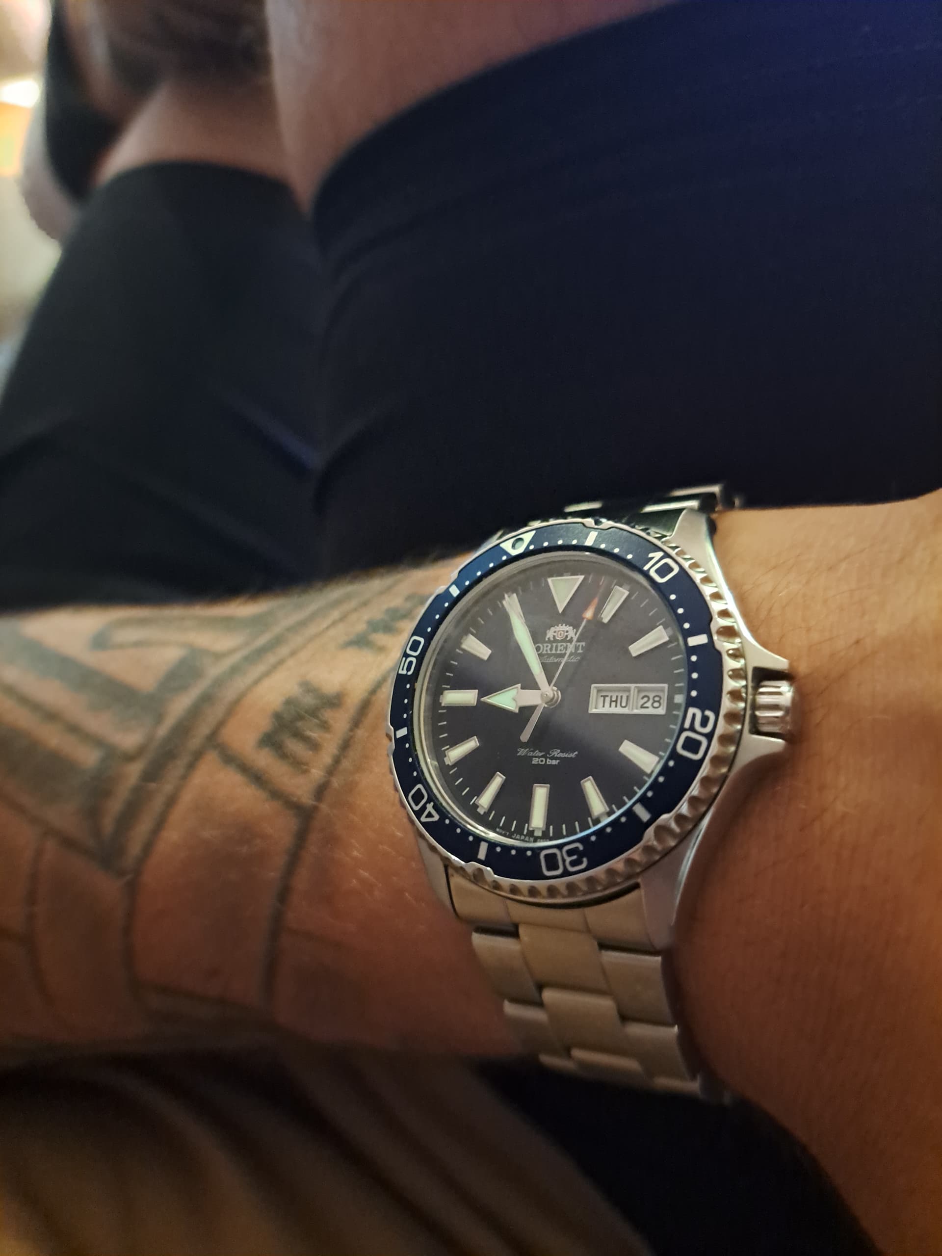 Orient wristshot 30