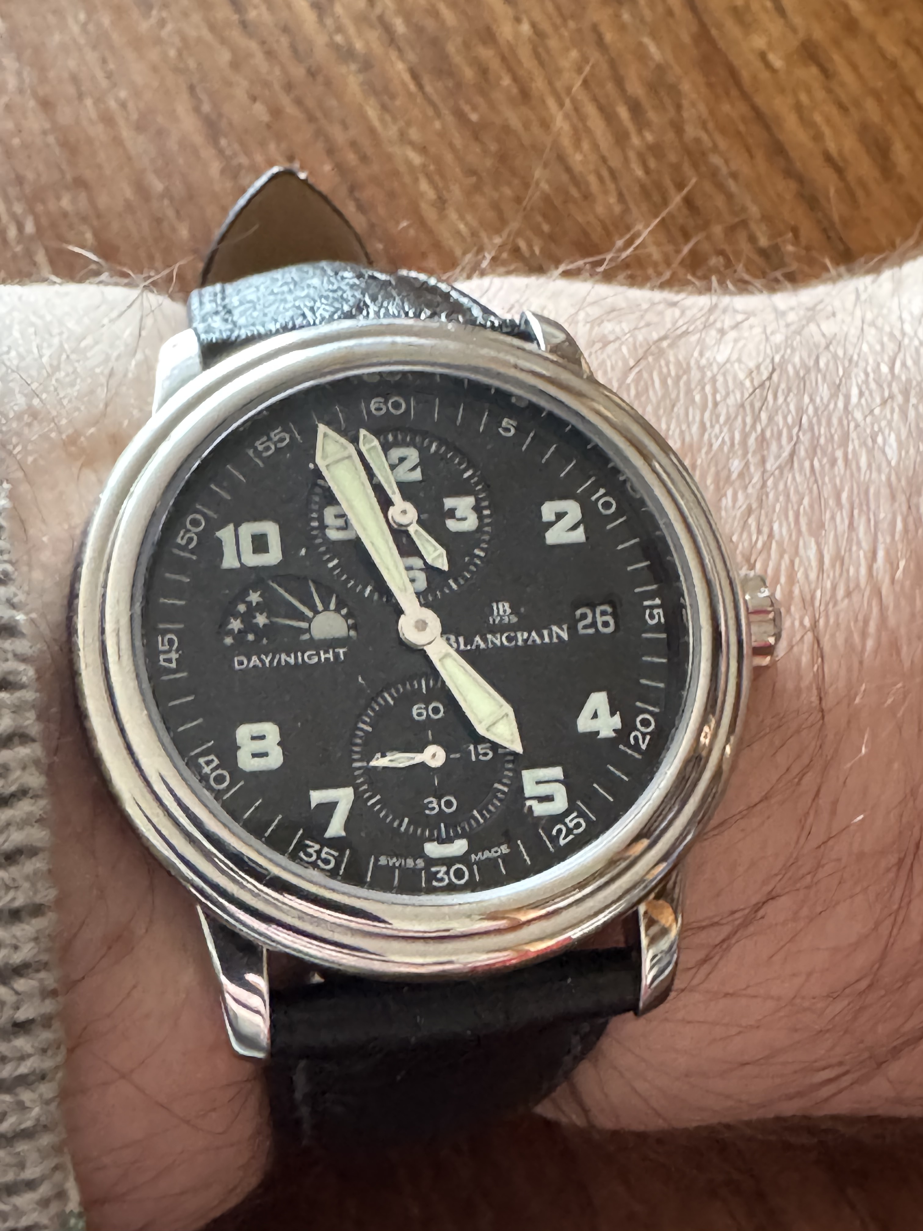 Blancpain wristshot 32