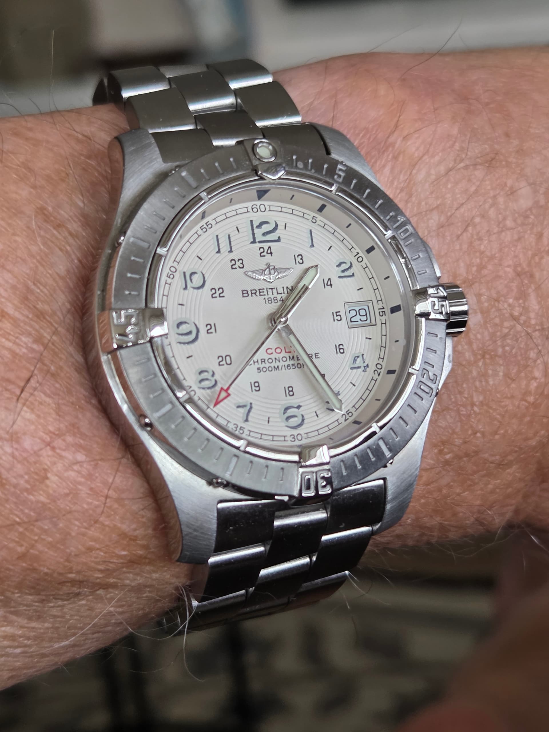 Breitling wristshot 28