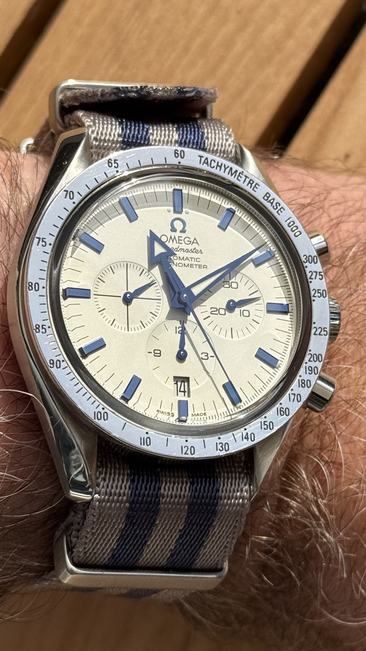 Omega wristshot 20