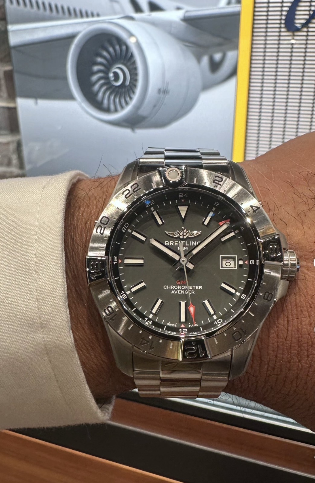 Breitling wristshot 18
